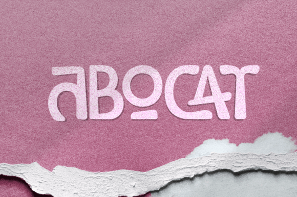 Abocat Vintage Display Font Review for Small Business Branding