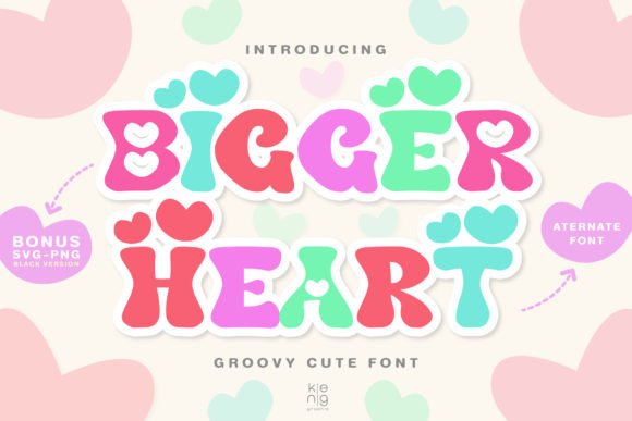 Bigger Heart Font Review: Adding Playful Charm to Small Business Branding
