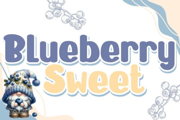 Blueberry Sweet Font for Campaign Visuals That Stop the Scroll