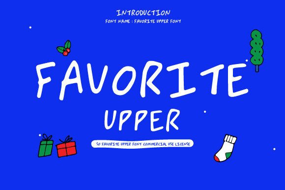 Favorite Upper: A Display Font for Joyful Editorial Design