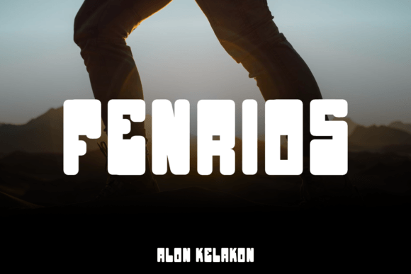 Fenrios Display Font for Bold Campaign Headlines