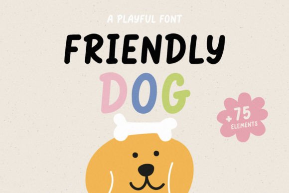 Friendly Dog Font for Small Business Branding