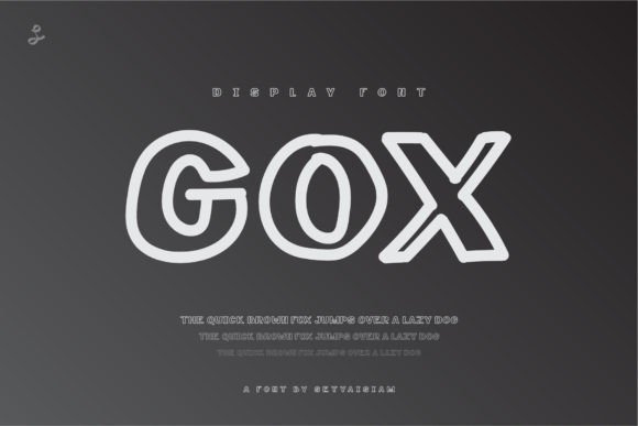 Gox Display Font: A Bold Choice for Modern Brand Identities