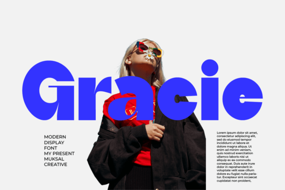 Gracie Font: Elegant Display Typeface for Modern Branding