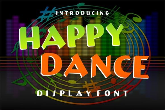 Happy Dance Display Font for Polished Web Branding
