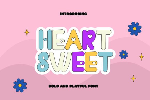 Heart Sweet: A Playful Display Font for Joyful Campaigns