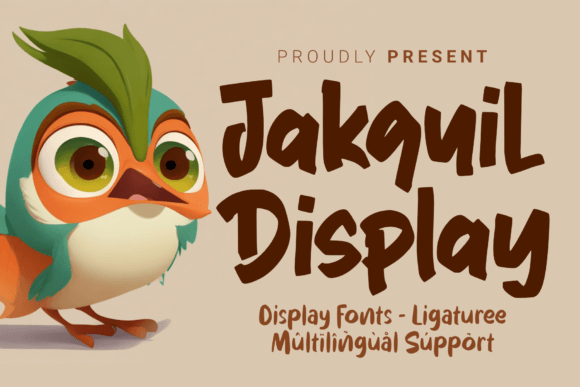 Jackquil Display: A Playful Font for Children's Design