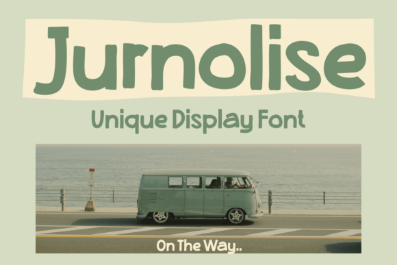 Jurnolise: A Display Font That Transforms Branding Projects