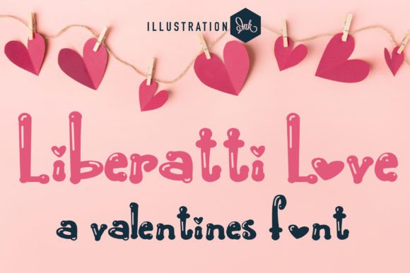 Liberatti Love: A Whimsy Sans Serif Font for Heartfelt Branding