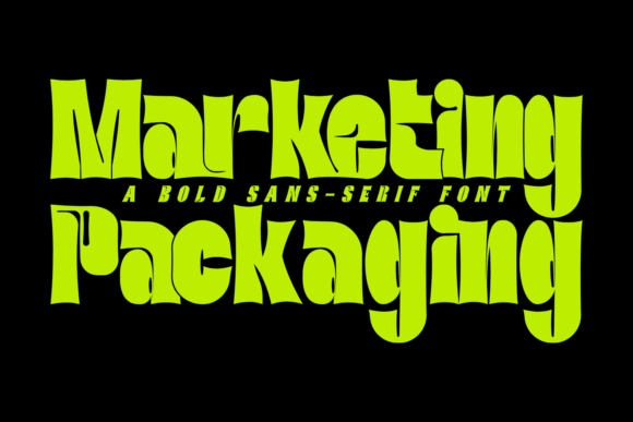 Marketing Packaging Font for Crafters and Handmade Sellers
