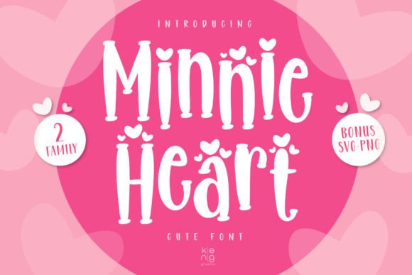 Minnie Heart Font Review: A Display Typeface with Bold Personality for Campaigns