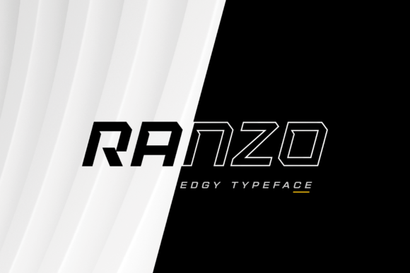 Ranzo: A Bold Display Font for Confident Branding