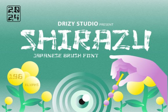 Shirazu: Japanese Brush Font for Memorable Branding