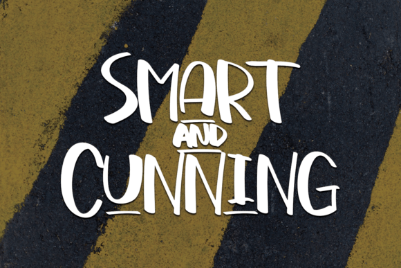 Smart Cunning: A Flowing Script Font for Premium Campaign Design