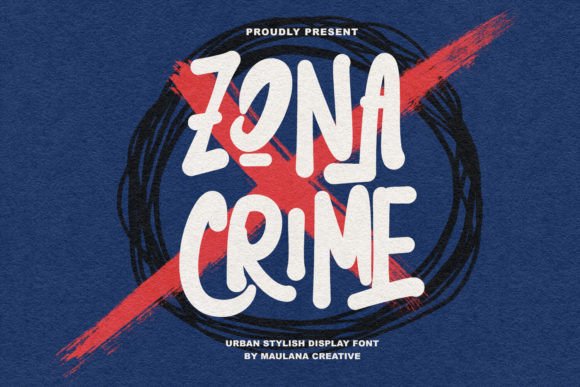 Zona Crime: The Display Font for Polished Editorial Layouts